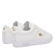 Zapatillas urban Lacoste powercourt 2.0 blancas con logo dorado - Querol online