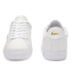 Zapatillas urban Lacoste powercourt 2.0 blancas con logo dorado - Querol online