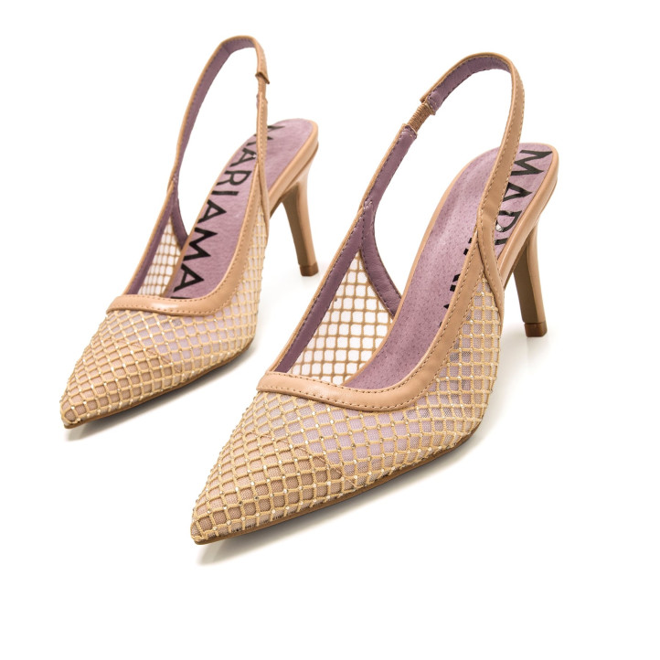 ZAPATOS DE MUJER MARIAMARE NUORO BEIGE 68637 60526 - Querol online