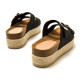 SANDALIAS DE MUJER MUSTANG PERLA NEGRO 53043 60260 - Querol online