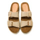 SANDALIAS DE MUJER MUSTANG PERLA ORO 53043 60261 - Querol online