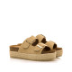 SANDALIAS DE MUJER MUSTANG PERLA BEIGE 53043 60262 - Querol online