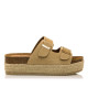 SANDALIAS DE MUJER MUSTANG PERLA BEIGE 53043 60262 - Querol online