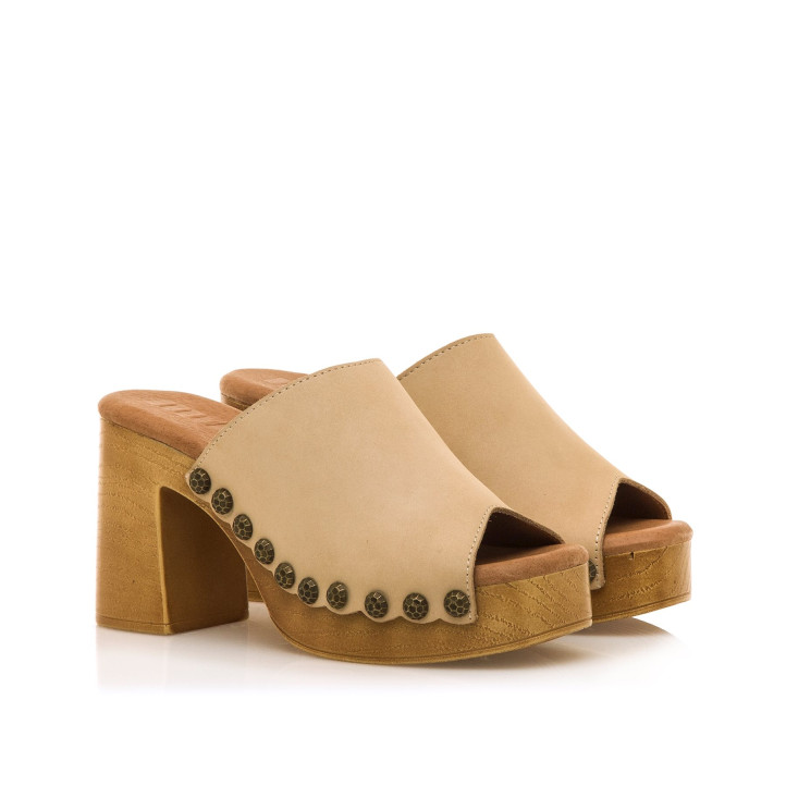 SANDALIAS DE MUJER MUSTANG COYOTE BEIGE 53672 60309 - Querol online