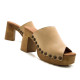 SANDALIAS DE MUJER MUSTANG COYOTE BEIGE 53672 60309 - Querol online