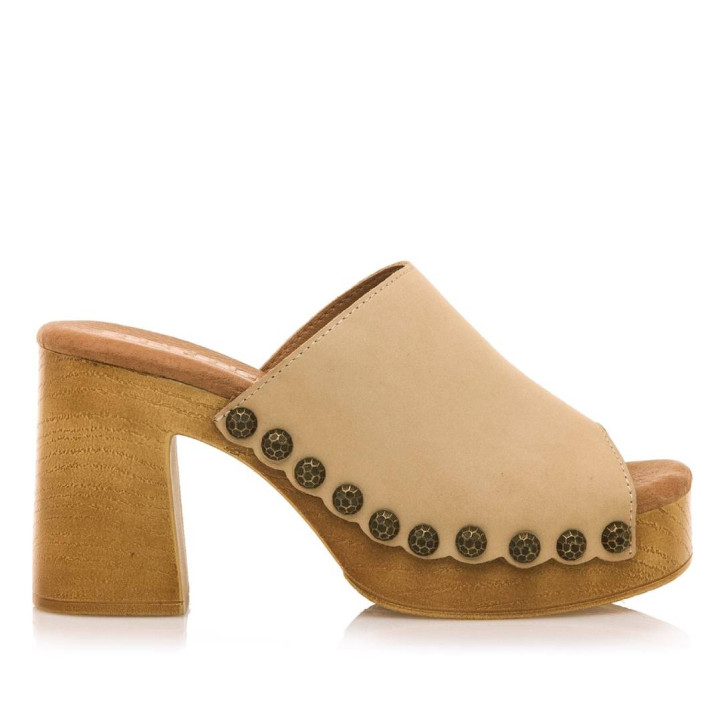 SANDALIAS DE MUJER MUSTANG COYOTE BEIGE 53672 60309 - Querol online