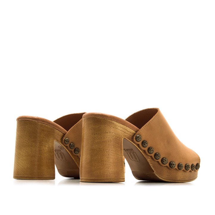 SANDALIAS DE MUJER MUSTANG COYOTE MARRON 53672 60310 - Querol online