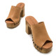 SANDALIAS DE MUJER MUSTANG COYOTE MARRON 53672 60310 - Querol online