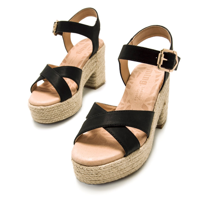 SANDALIAS DE MUJER MUSTANG COURTNEY NEGRO 59882 60365 - Querol online