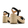 SANDALIAS DE MUJER MUSTANG COURTNEY NEGRO 59882 60365