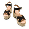 SANDALIAS DE MUJER MUSTANG COURTNEY NEGRO 59882 60365