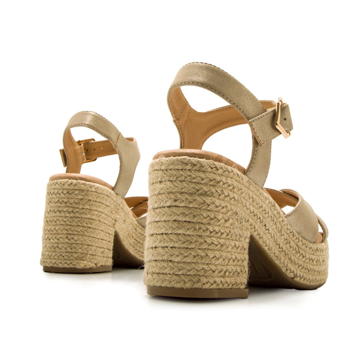 SANDALIAS DE MUJER MUSTANG COURTNEY ORO 59882 60364 - Querol online