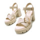 SANDALIAS DE MUJER MUSTANG SABA BEIGE 59863 60372 - Querol online