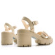 SANDALIAS DE MUJER MUSTANG SABA BEIGE 59863 60372 - Querol online