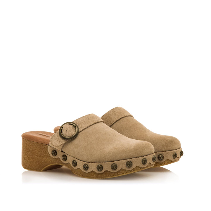 SANDALIAS DE MUJER MUSTANG ELOIS BEIGE 59634 60388 - Querol online