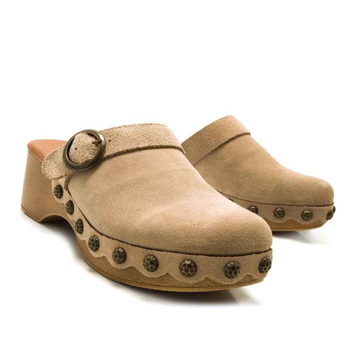 SANDALIAS DE MUJER MUSTANG ELOIS BEIGE 59634 60388 - Querol online