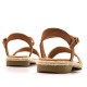 SANDALIAS DE MUJER MUSTANG ANAIS MARRON 54440 60583 - Querol online