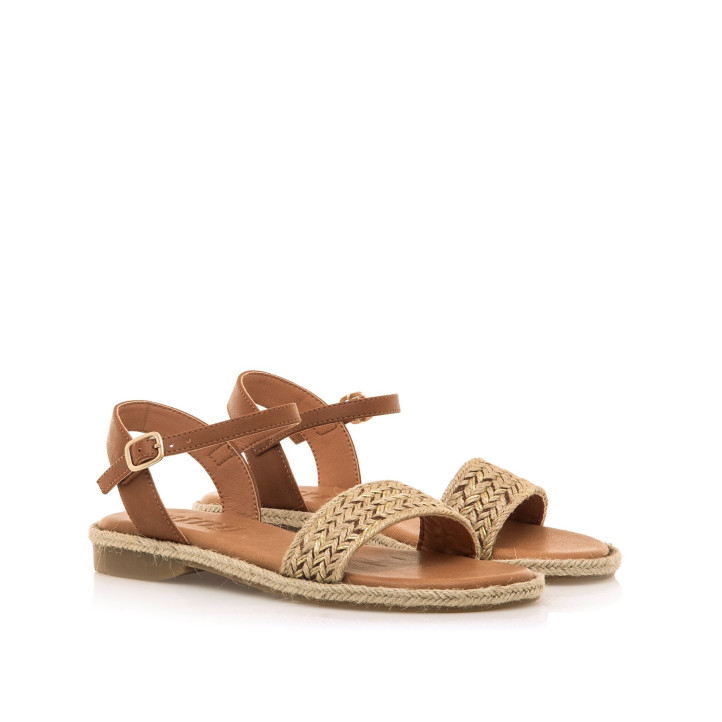 SANDALIAS DE MUJER MUSTANG ANAIS BEIGE 54440 60584 - Querol online