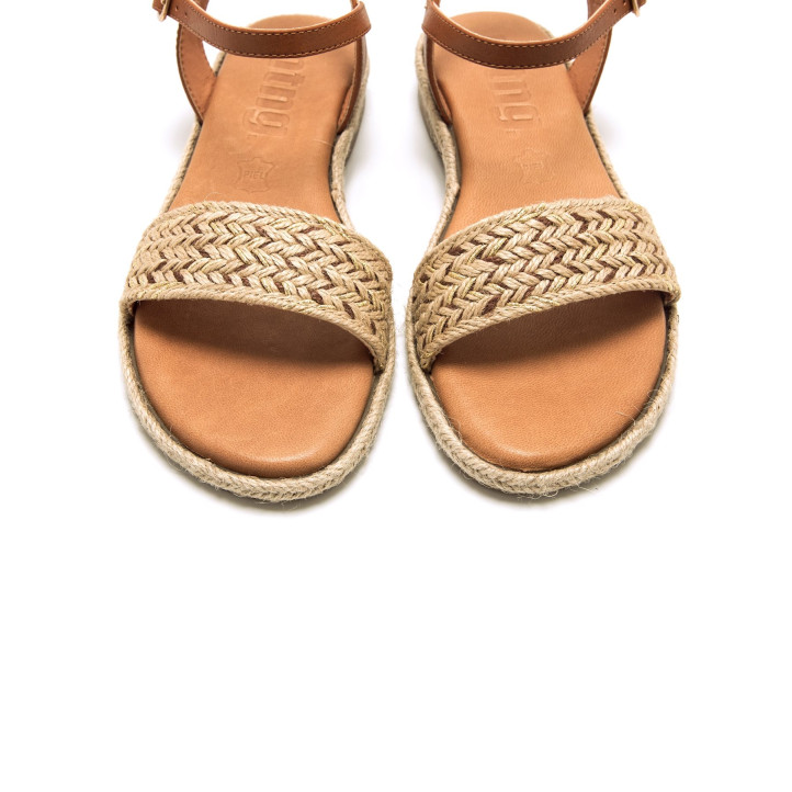 SANDALIAS DE MUJER MUSTANG ANAIS BEIGE 54440 60584 - Querol online