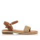 SANDALIAS DE MUJER MUSTANG ANAIS BEIGE 54440 60584 - Querol online