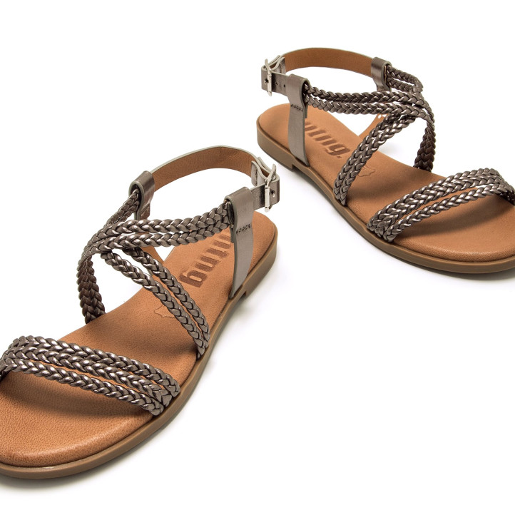 SANDALIAS DE MUJER MUSTANG MARIA GRIS 54488 60588 - Querol online