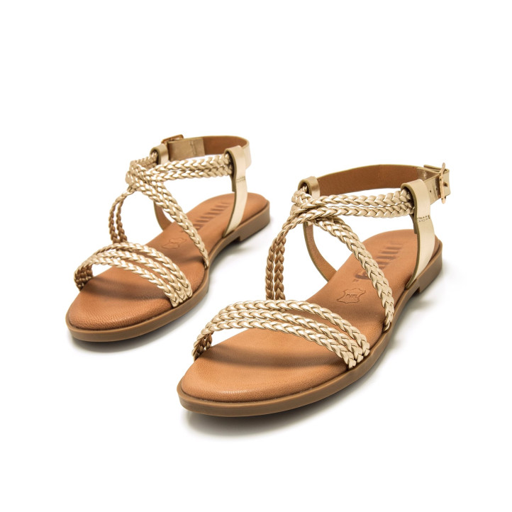 SANDALIAS DE MUJER MUSTANG MARIA ORO 54488 60587 - Querol online