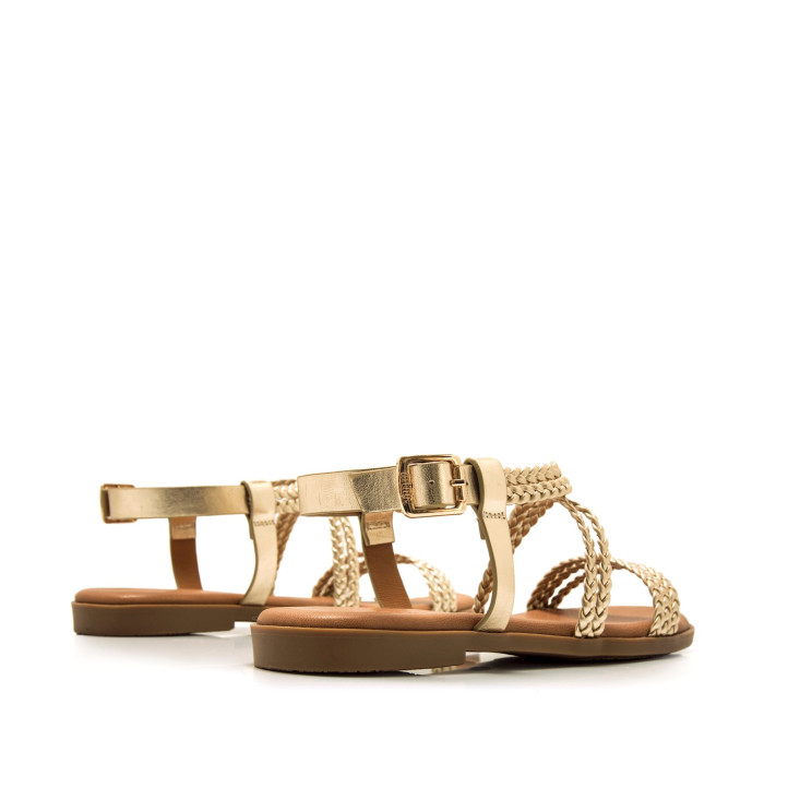 SANDALIAS DE MUJER MUSTANG MARIA ORO 54488 60587 - Querol online