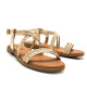 SANDALIAS DE MUJER MUSTANG MARIA ORO 54488 60587 - Querol online