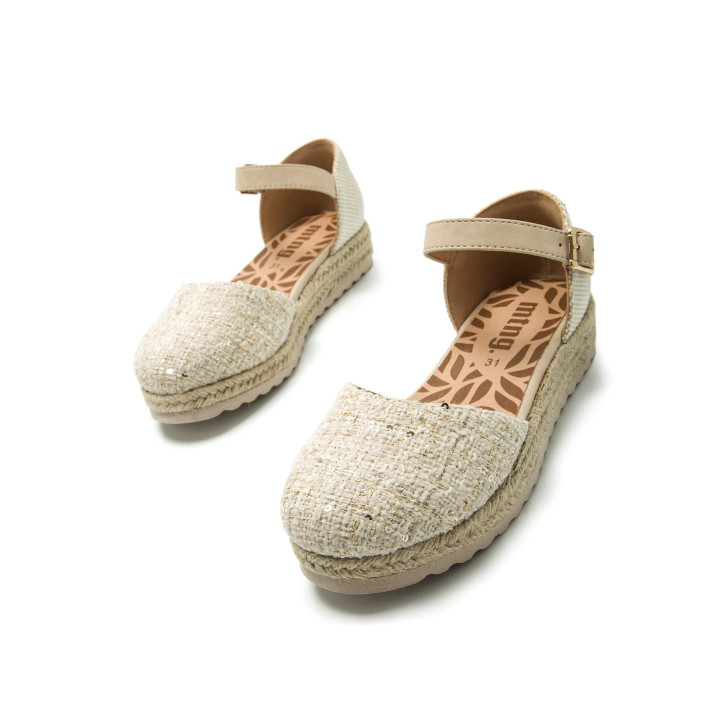 SANDALIAS DE NIñO MTNG KIDS PAD BEIGE 48948 60184 - Querol online