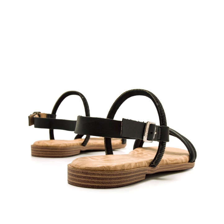 SANDALIAS DE MUJER MUSTANG MARIA NEGRO 54497 60344 - Querol online