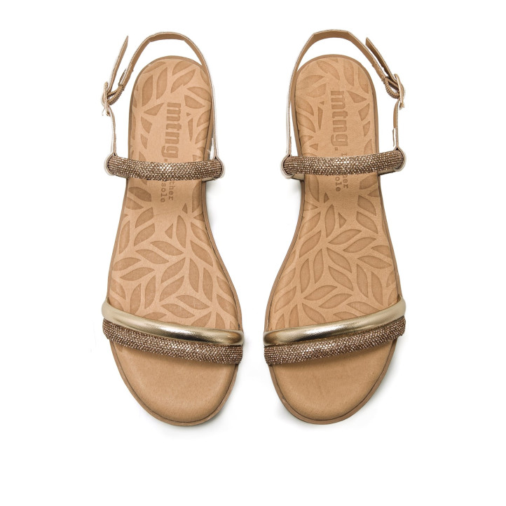 SANDALIAS DE MUJER MUSTANG MARIA ORO 54497 60343 - Querol online