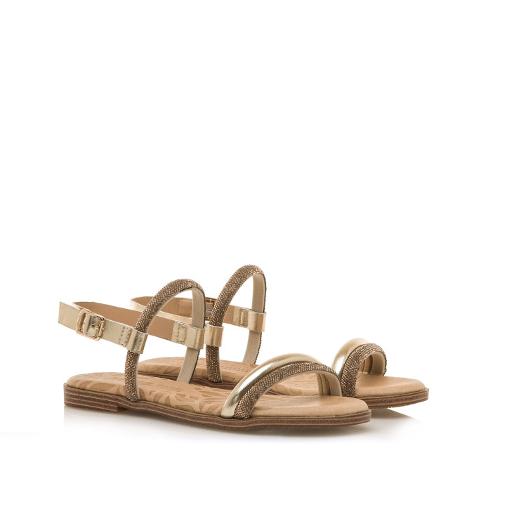 SANDALIAS DE MUJER MUSTANG MARIA ORO 54497 60343 - Querol online