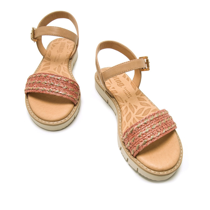 SANDALIAS DE MUJER MUSTANG SIREN L NARANJA 53248 59617 - Querol online