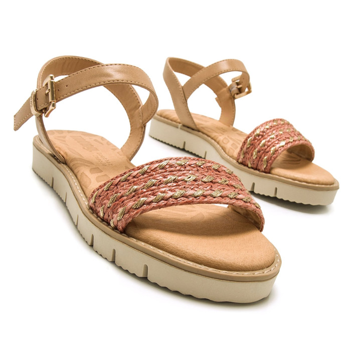 SANDALIAS DE MUJER MUSTANG SIREN L NARANJA 53248 59617 - Querol online