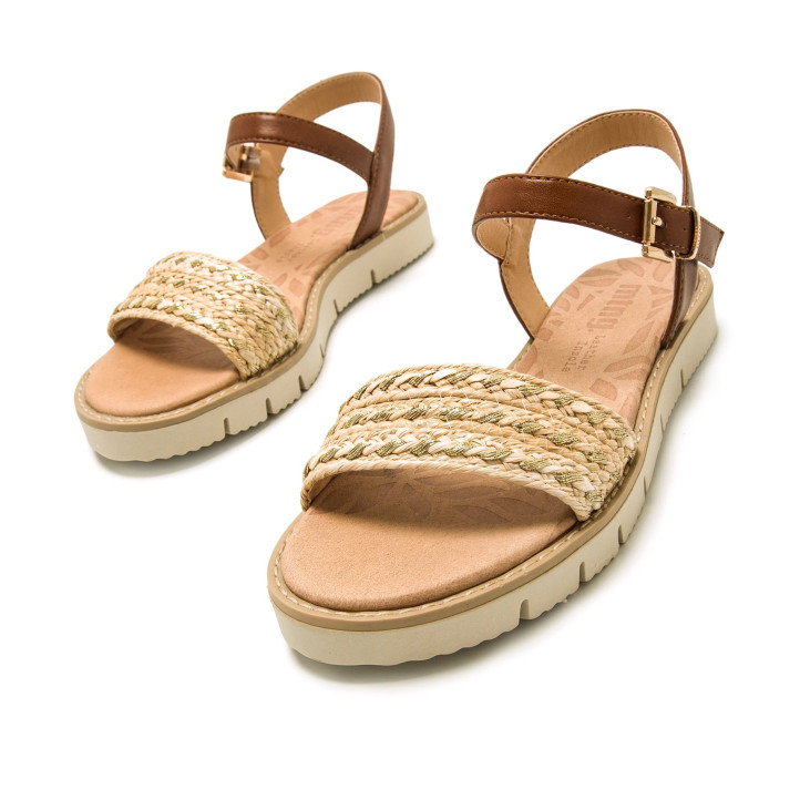 SANDALIAS DE MUJER MUSTANG SIREN L BEIGE 53248 59615 - Querol online