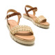 SANDALIAS DE MUJER MUSTANG SIREN L BEIGE 53248 59615 - Querol online