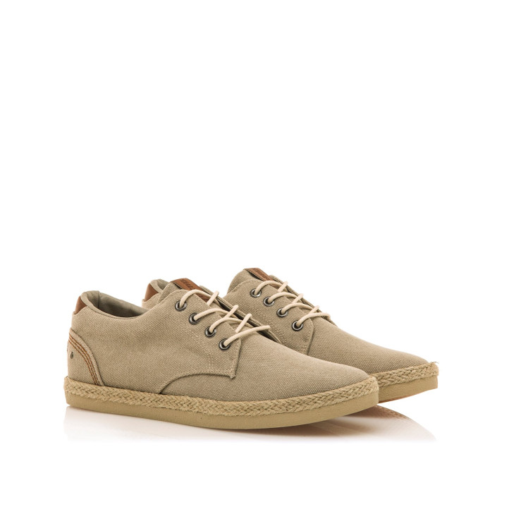 ZAPATOS DE HOMBRE MUSTANG BEQUIA BEIGE 84782 59824 - Querol online