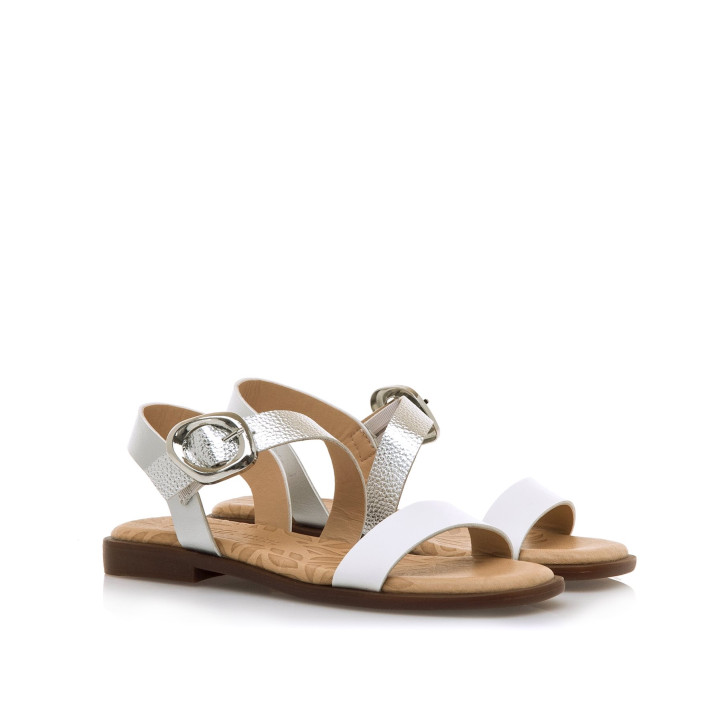 SANDALIAS DE MUJER MUSTANG RUBIE BLANCO 53334 60303 - Querol online