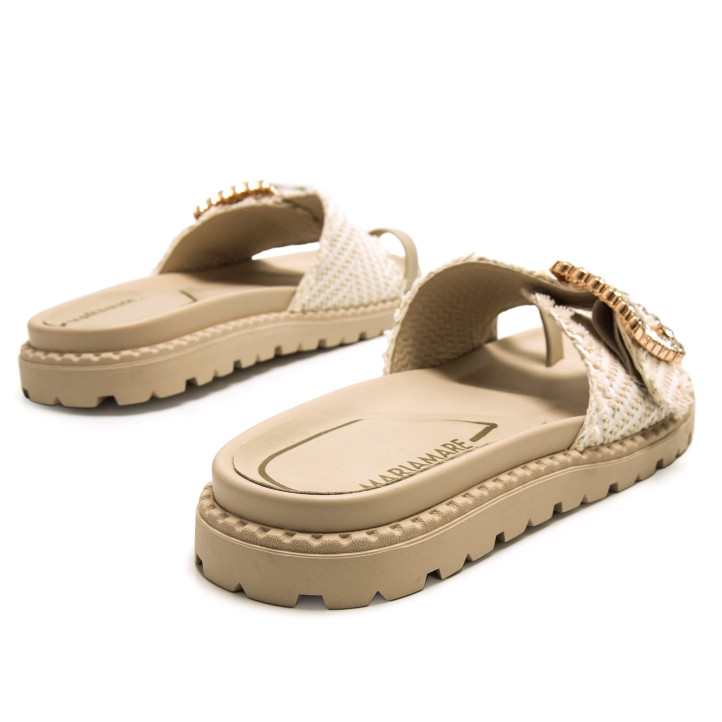 SANDALIAS DE MUJER MARIAMARE FRAINE BEIGE 68556 60483 - Querol online