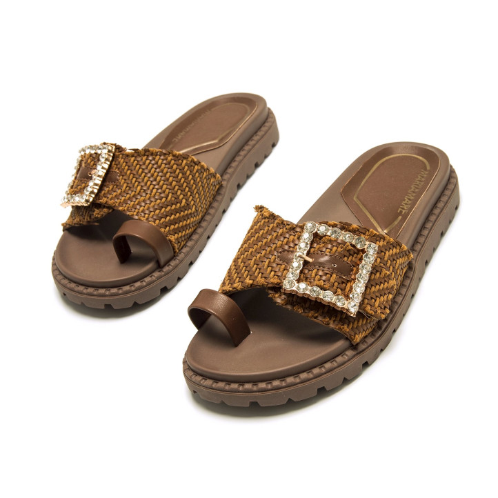 SANDALIAS DE MUJER MARIAMARE FRAINE MARRON 68556 60482 - Querol online