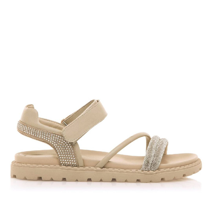 SANDALIAS DE MUJER MARIAMARE FRAINE BEIGE 68557 60485 - Querol online