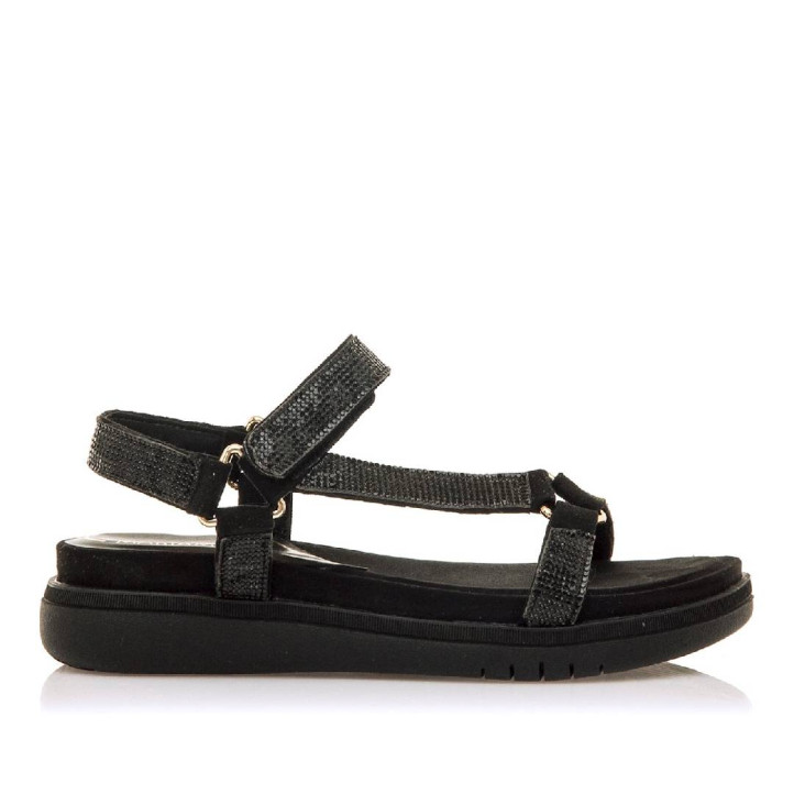 SANDALIAS DE MUJER MARIAMARE CICALA NEGRO 68574 60501 - Querol online