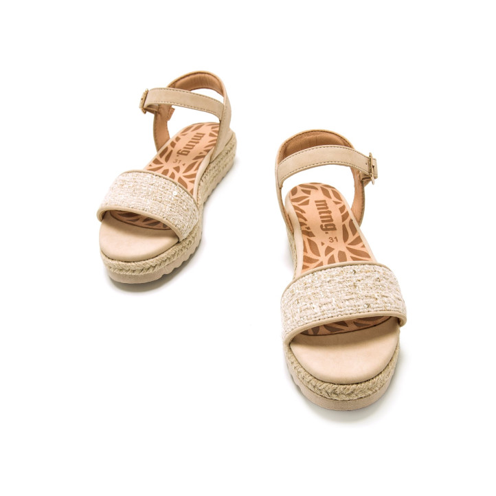 SANDALIAS DE NIñO MTNG KIDS PAD BEIGE 48963 60185 - Querol online