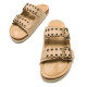 SANDALIAS DE MUJER MUSTANG LAZY BEIGE 59963 60400 - Querol online