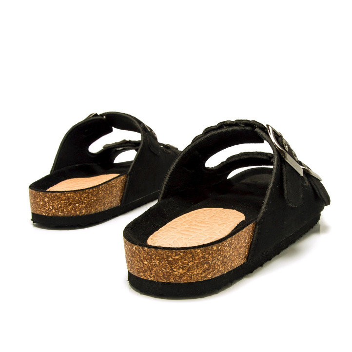 SANDALIAS DE MUJER MUSTANG LAZY NEGRO 59963 60401 - Querol online