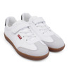 Zapatillas deporte Levi's jackson blancas con suela caramelo