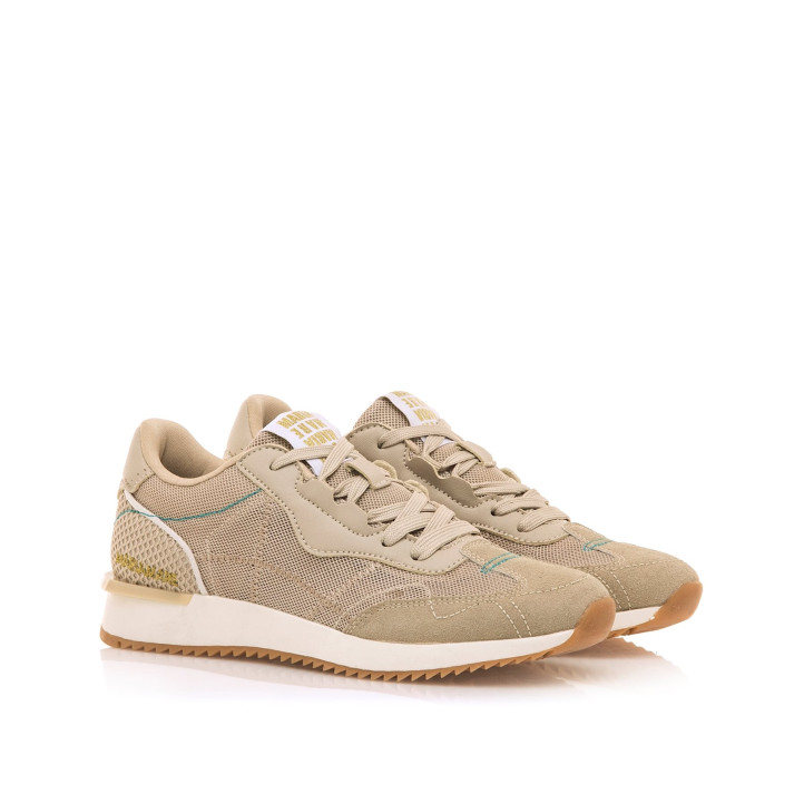 DEPORTIVAS DE MUJER MARIAMARE LIVANA BEIGE 63447 60079 - Querol online