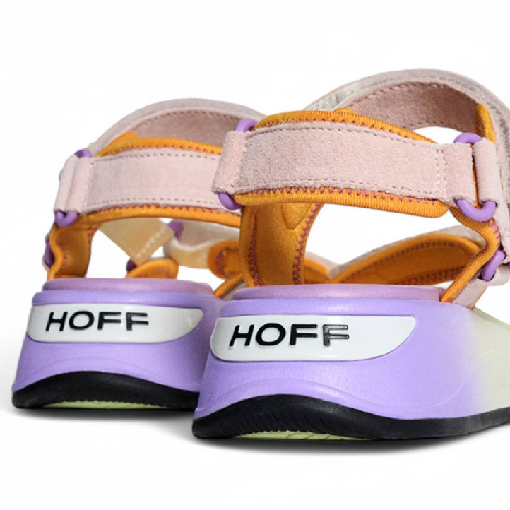 Sandalias planas HOFF redonda multicolor para mujer - Querol online