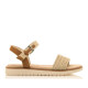 Sandalias planas Mustang marie yute natural - Querol online