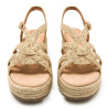 Sandàlies plataformes Mustang amelie amb tires de jute i plataforma